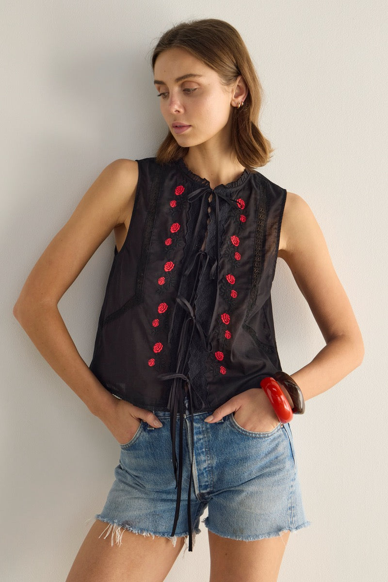 The Bellamy Embroidered Top