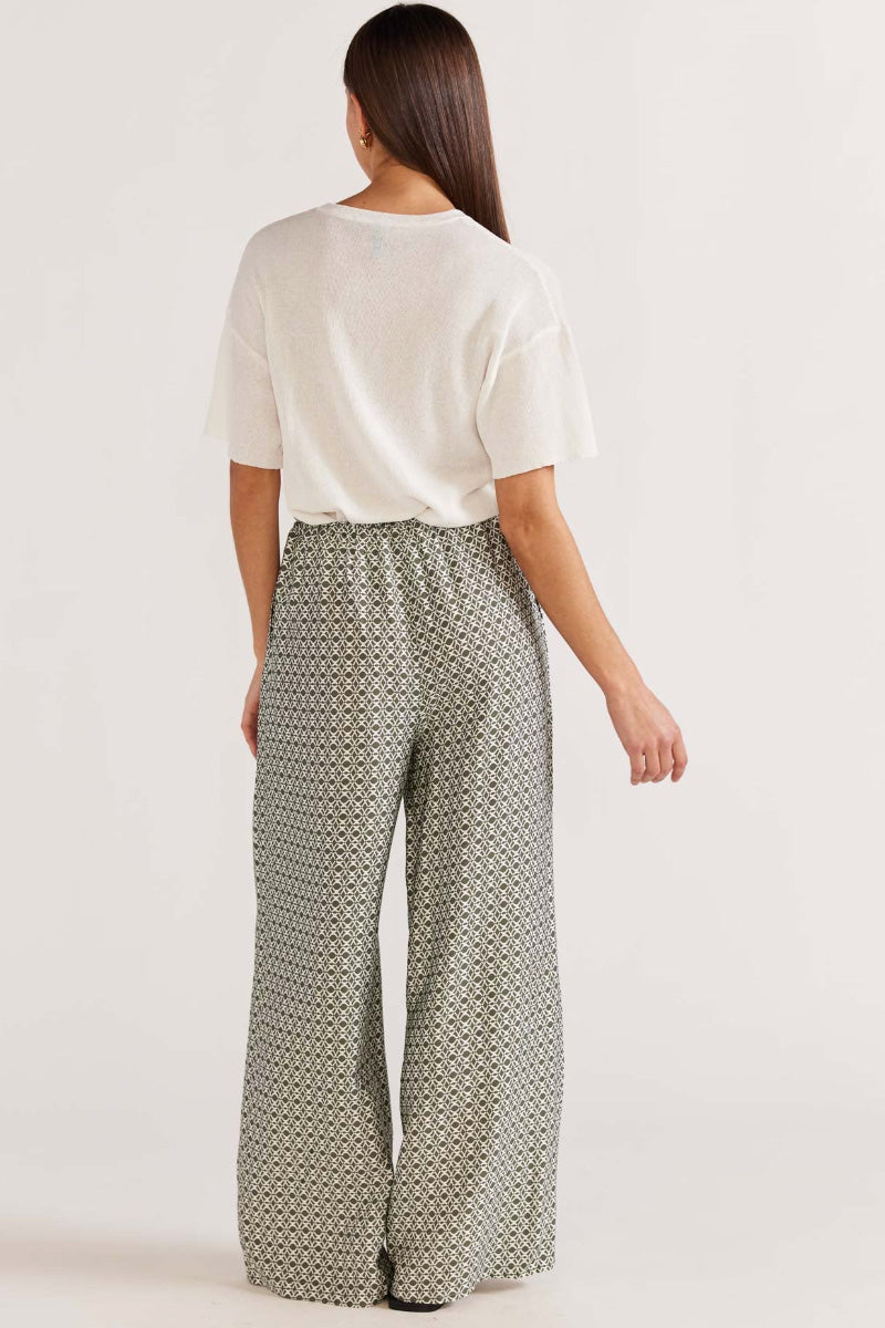 STAPLE THE LABEL Cyprus Relaxed Pant - Sage