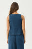 AFENDS Palmer Sleeveless Top - ink