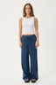 AFENDS Palmer Wide Leg Pant -Ink