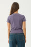 AFENDS Terra Baby Tee - Vintage Aubergine