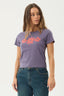 AFENDS Terra Baby Tee - Vintage Aubergine