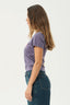 AFENDS Terra Baby Tee - Vintage Aubergine
