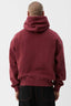 AFENDS Genesis Boxy Hoodie - Washed Burgundy