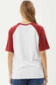 AFENDS Ryan Oversized Raglan Tee -  Ketchup