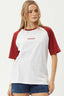 AFENDS Ryan Oversized Raglan Tee -  Ketchup
