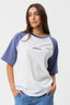 AFENDS Ryan Oversized Raglan Tee -  Marlin