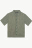AFENDS Base Short Sleeve Shirt - Deep Green Check