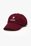 AFENDS Burnin Six Panel Cap Six Panel Cap - Burgundy