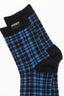 AFENDS Camden Check Socks Two Pack - Marina Check