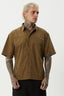 AFENDS Challenger Check Short Sleeve Shirt - Elmwood