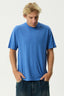 AFENDS Classic Retro Fit Tee - Washed Marina