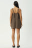 AFENDS Cyrus Mini Dress – Coffee Stripe