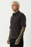 AFENDS Dusk Seersucker Check Shirt - Black