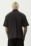 AFENDS Dusk Seersucker Check Shirt - Black