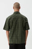 AFENDS Ghost Short Sleeve Shirt - Oil Green