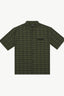 AFENDS Ghost Short Sleeve Shirt - Oil Green