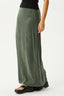 AFENDS Grace Cupro Maxi Skirt -  Deep Green