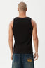 AFENDS Paramount Rib Singlet - Black