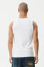 AFENDS Paramount Rib Singlet - White
