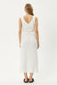 AFENDS Focus Seersucker Maxi Dress - White