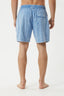 AFENDS. The Dopamine- Organic Swim Short 18" - Acid Wash Blue