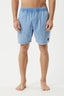AFENDS. The Dopamine- Organic Swim Short 18" - Acid Wash Blue