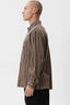 AFENDS Hometown Long Sleeve Shirt -  Coffee