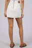 ALL ABOUT EVE Becca Denim Skirt - Vintage White