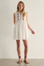 AUGUSTE THE LABEL Bellamy Mini Dress - White