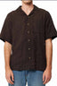 ROLLAS Bowler Seersucker Shirt - Brown