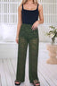 BY  FRANKIE Green Lace Pant