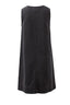 CERES LIFE Emme Shift Dress - Washed Black