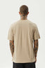 AFENDS Classic Retro Fit Tee - Taupe