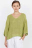 CARBON THE LABEL Estelle V Neck Top - Pistachio