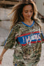 FAR MER BY WHITNEY Camo Born In Aus Vee Tee