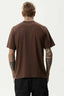 AFENDS Flame Retro Fit Tee - Coffee