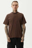 AFENDS Flame Retro Fit Tee - Coffee