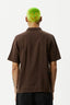 AFENDS -  DAILY Hemp Cuban Short Sleeve Shirt - Coffee - Cicada By Ayliah