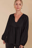 ISLE OF MINE Venus Blouse - Onyx