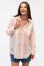 LABEL OF LOVE Sofia Shirt - Pink/White Stripe