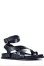 LOS CABOS Valencia Sandal - Black