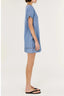 STAPLE THE LABEL Rae Chambray Mini Dress – Light Denim