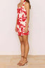 MINKPINK Rosela Halter-Neck Mini Dress -Red/White Floral