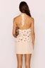 MINKPINK Clemence Halter Bias Top - RED/CREAM Floral