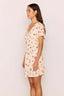 MINKPINK Clemence Mini Dress - Red/Cream Floral