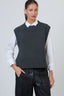 NATURALS BY O&J NATW53 Vest - Coal