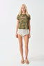 NEAR THE SEA Camo Baby Tee