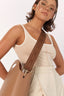 NIM THE LABEL Bag Shoulder Strap - Cocoa/Gold Mono