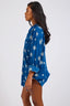 ONE TEASPOON  Supernova Muslin Shirt - Blue